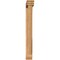 Ekena Millwork Traditional Traditional Smooth Bracket w/ Offset Brace, Western Red Cedar, 5 1/2"W x 36"D x 48"H BKT0604X36X48TRA01SWR - alternate 3